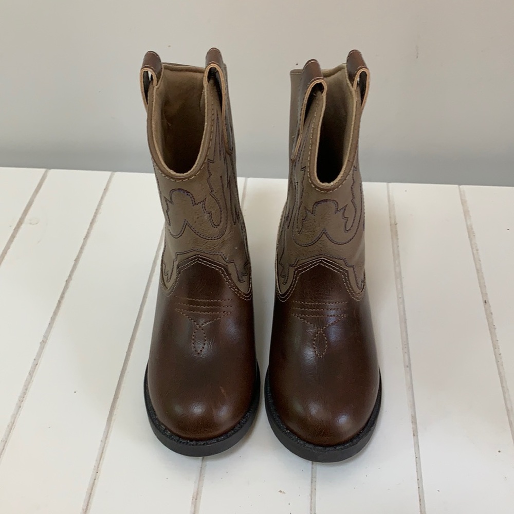 Baby Deer kids pointed toe western boot
